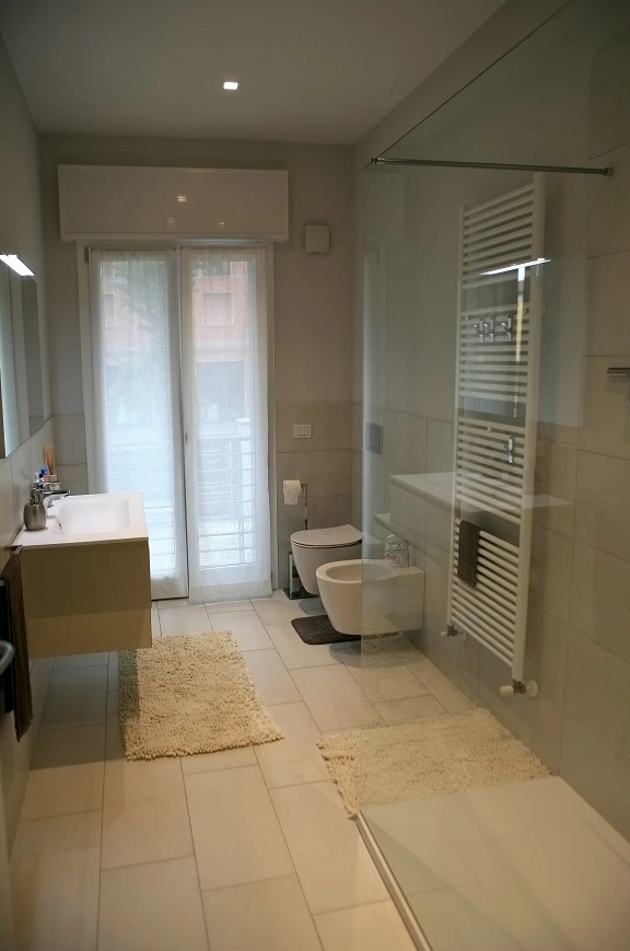 Villa unifamiliare Carducci, bagno